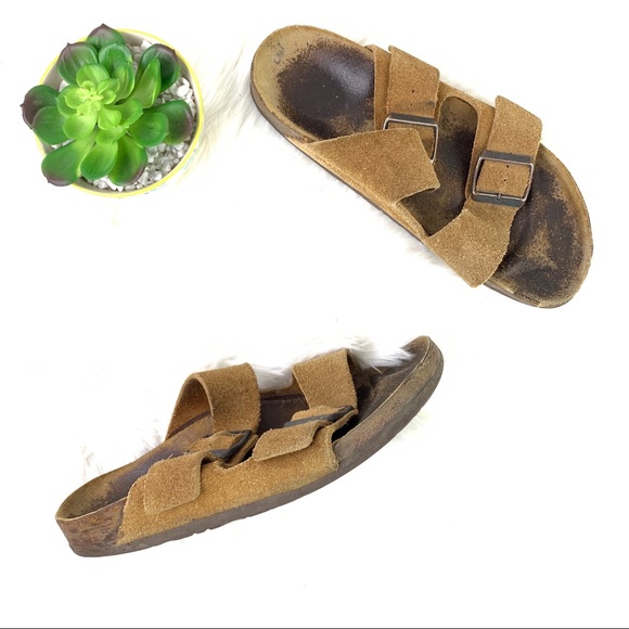 Birkenstock Shoes - Birkenstock Two Strap Arizona Sandals Size 38